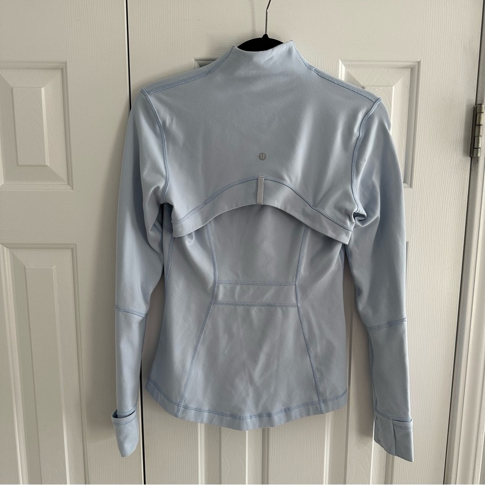 Lululemon Athletica Blue Utility Jacket with High Collar - Picture 2 of 6